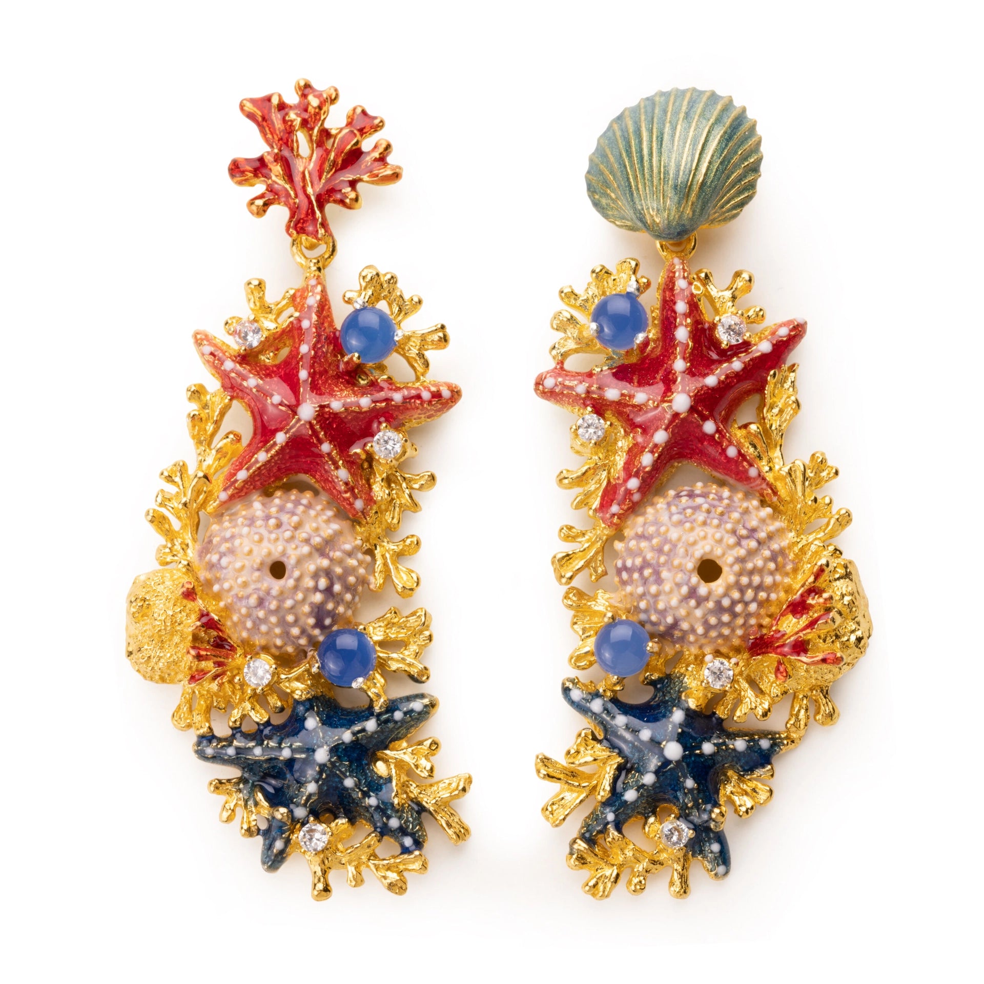 Orecchini Isola Bella Fondo Marino