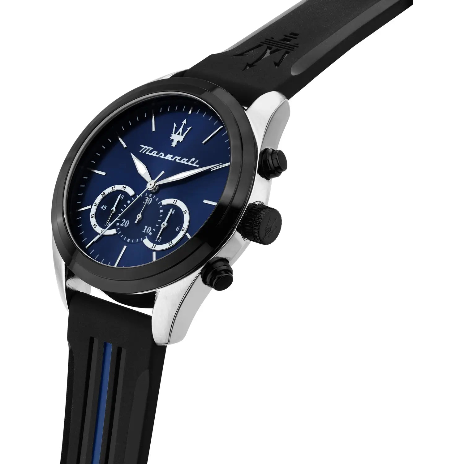 Maserati Traguardo gomma nero e blu