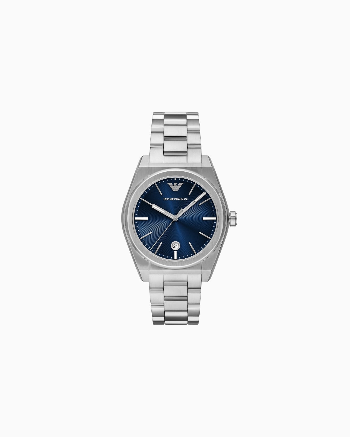 OROLOGIO A TRE LANCETTE IN ACCIAIO INOSSIDABILE CON DATA