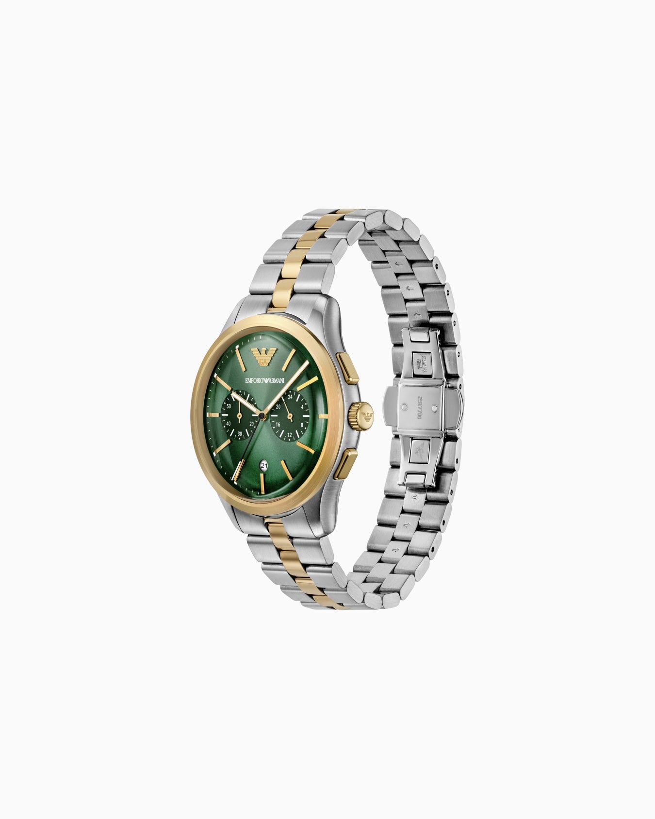 OROLOGIO CRONOGRAFO BICOLORE IN ACCIAIO INOSSIDABILE
