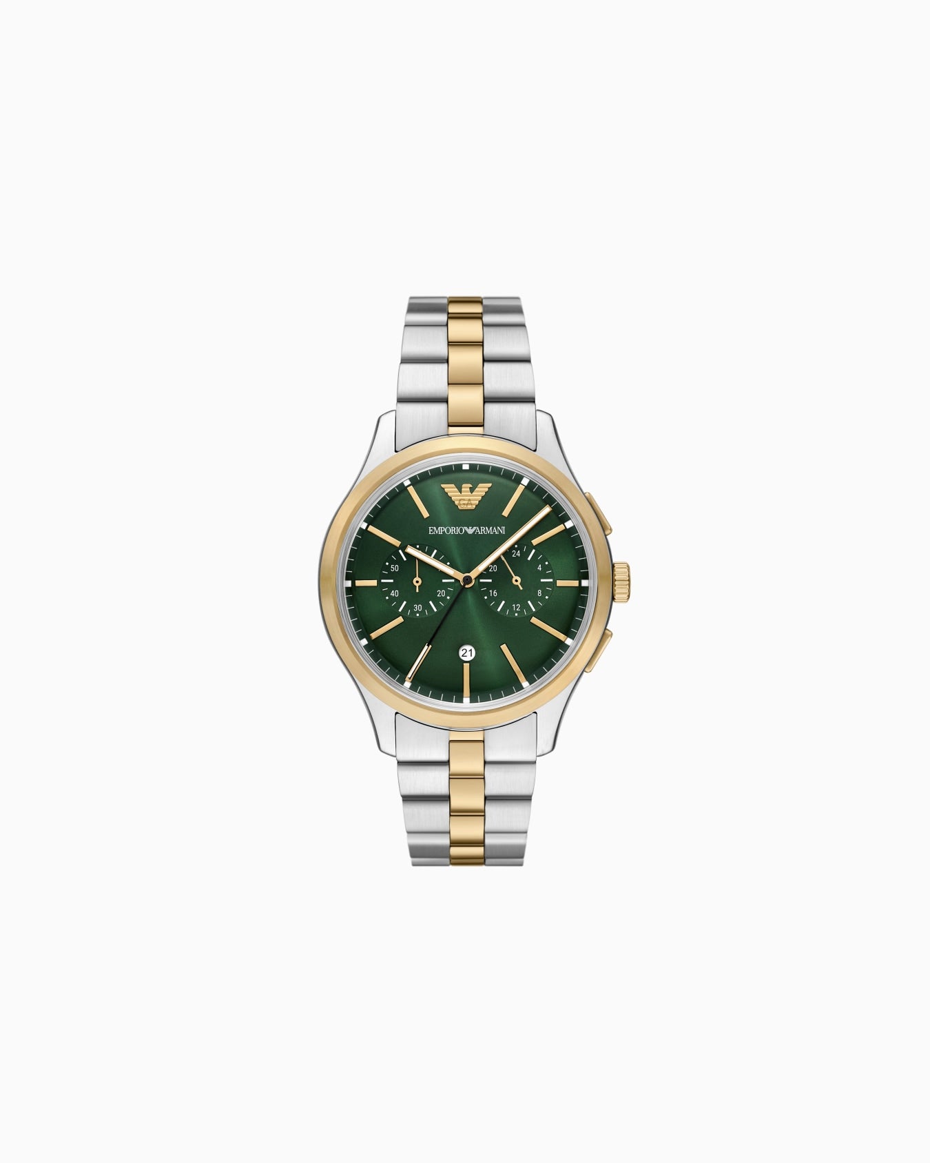 OROLOGIO CRONOGRAFO BICOLORE IN ACCIAIO INOSSIDABILE