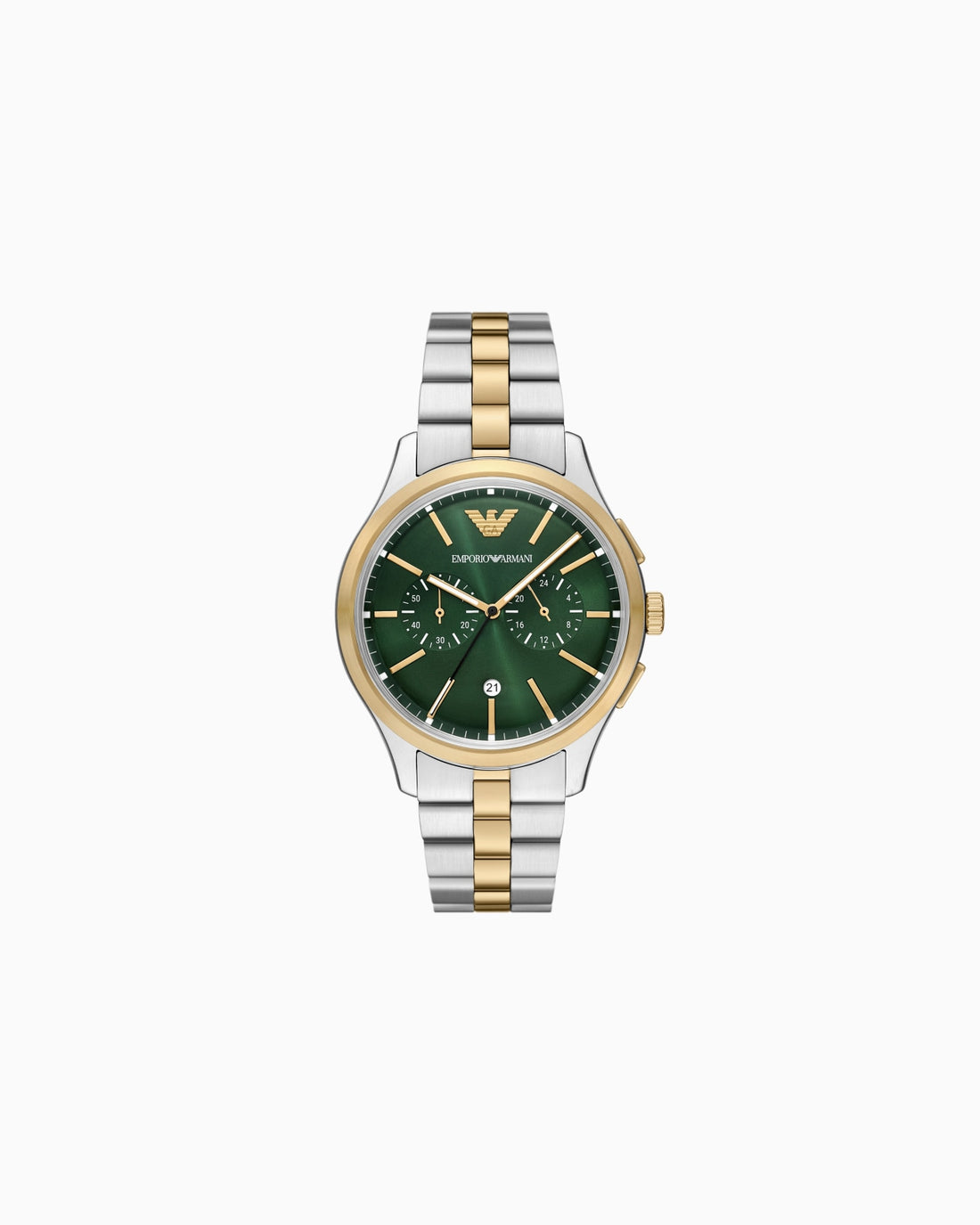 OROLOGIO CRONOGRAFO BICOLORE IN ACCIAIO INOSSIDABILE