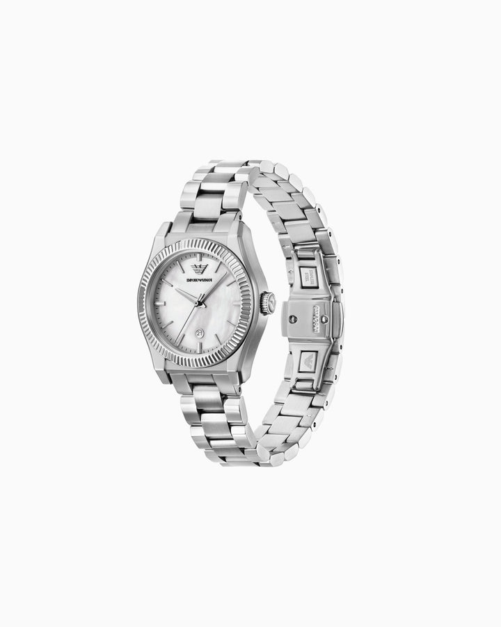 OROLOGIO IN ACCIAIO INOSSIDABILE A TRE LANCETTE