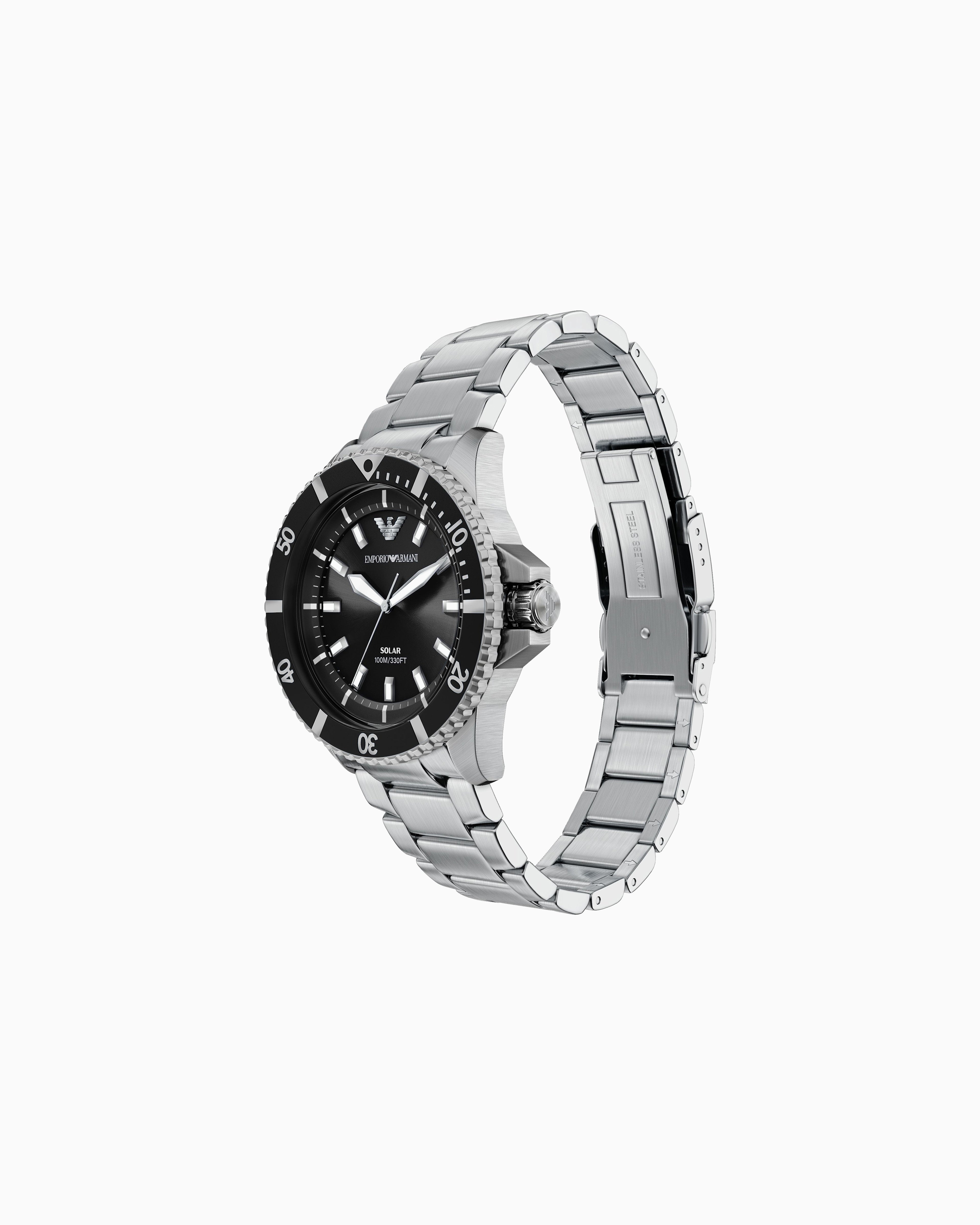 OROLOGIO EMPORIO ARMANI WORLD EXPLORER A ENERGIA SOLARE