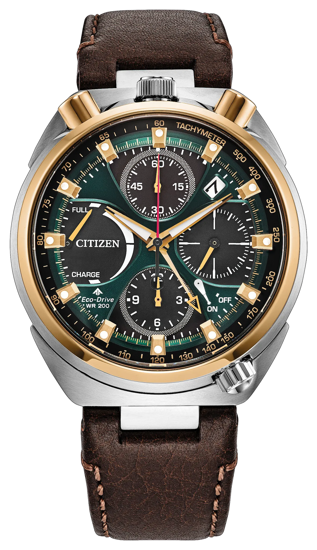 Citizen Bullhead AV0104-06W Limited Edition quadrante nero verde