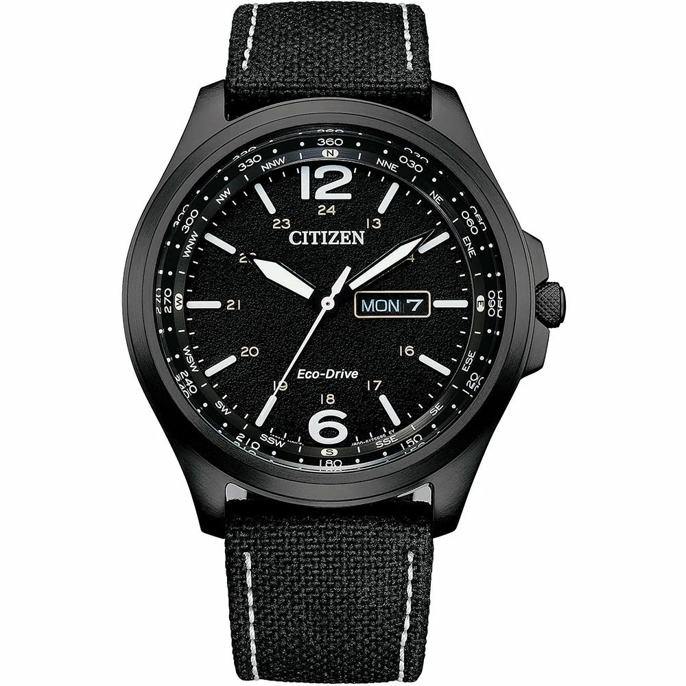 Citizen Military eco-drive nero