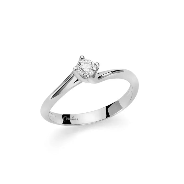 Anello Solitario Miluna Valentino