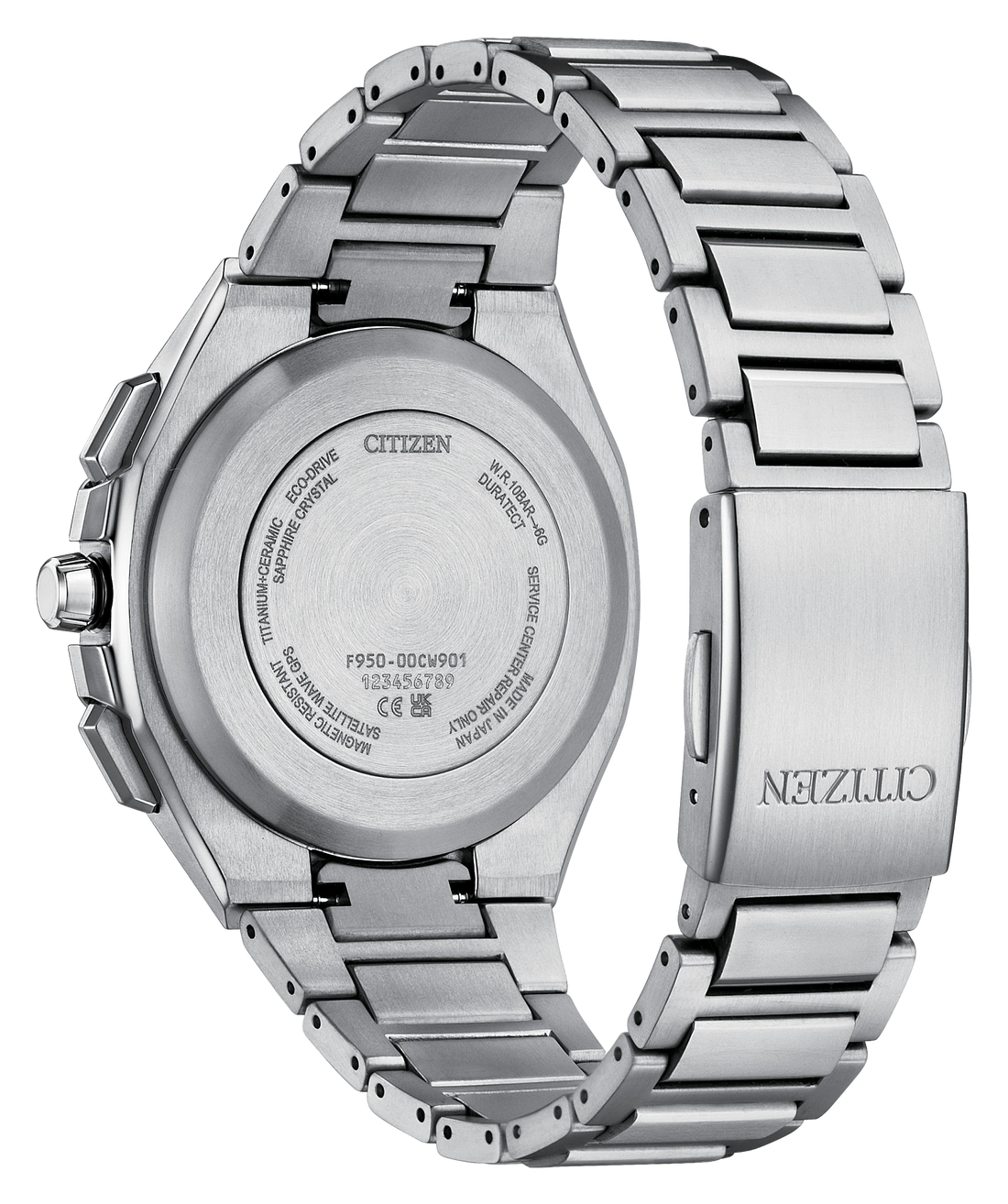 Orologio Citizen Attesa Satellite Wave quadrante nero