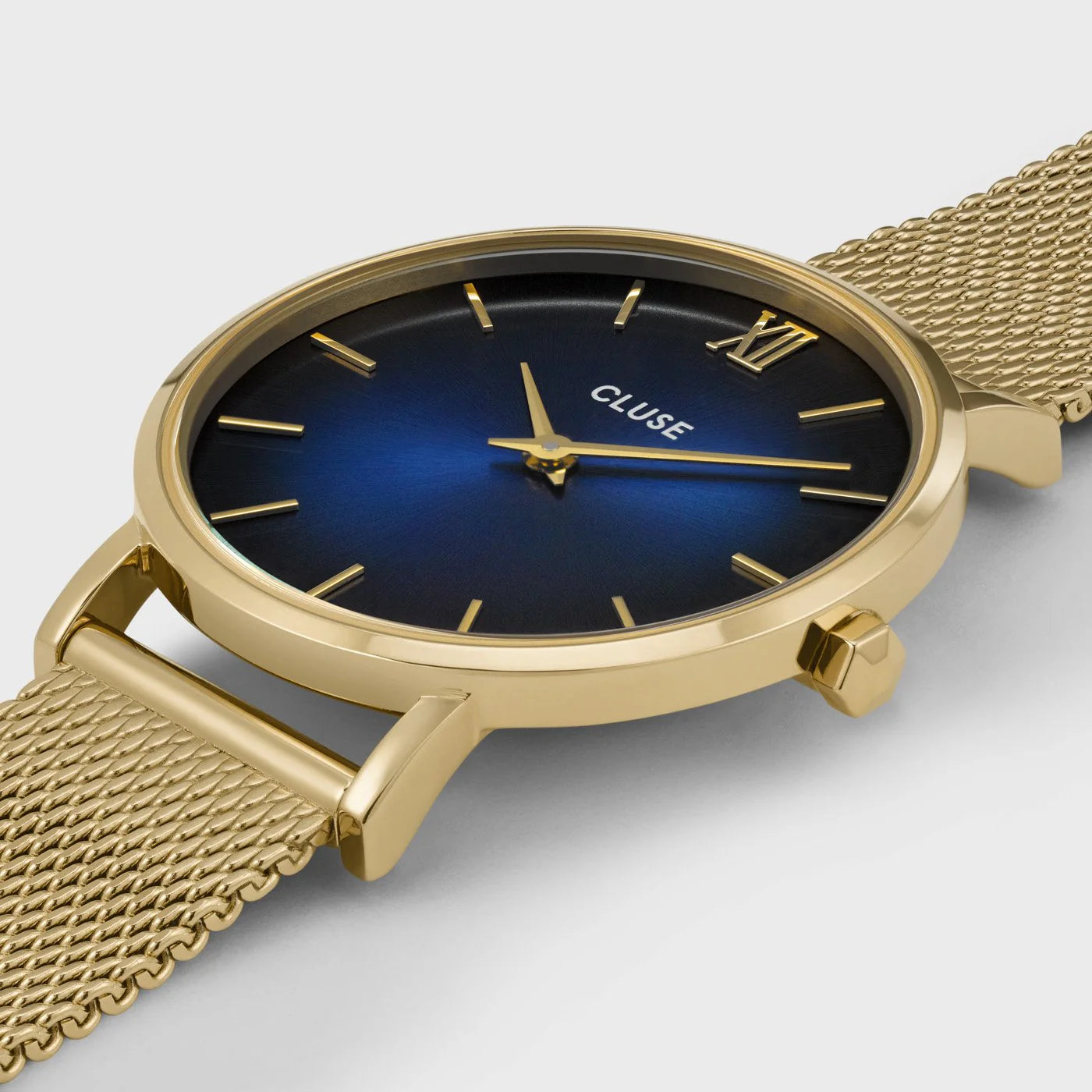 Cluse Minuit Gold Blue