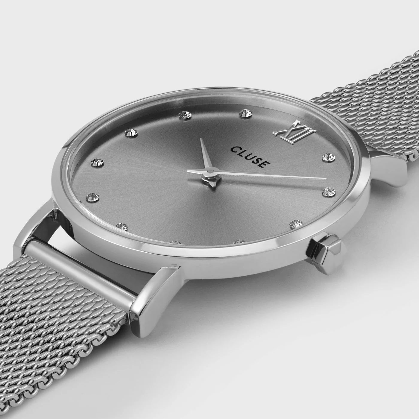 Cluse Minuit Silver Grigio