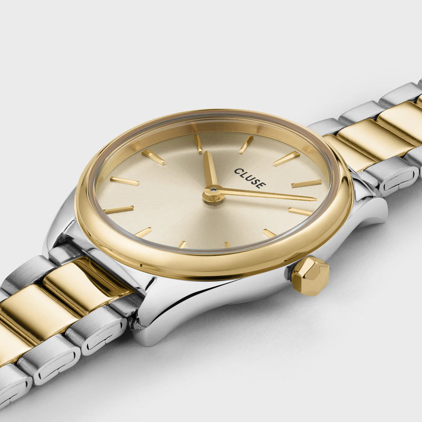 Cluse Feroce Mini Bicolore Champagne