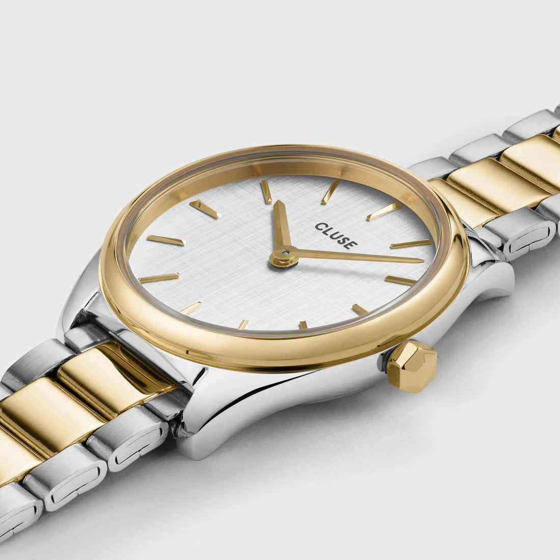 Cluse Feroce Mini Bicolore Silver