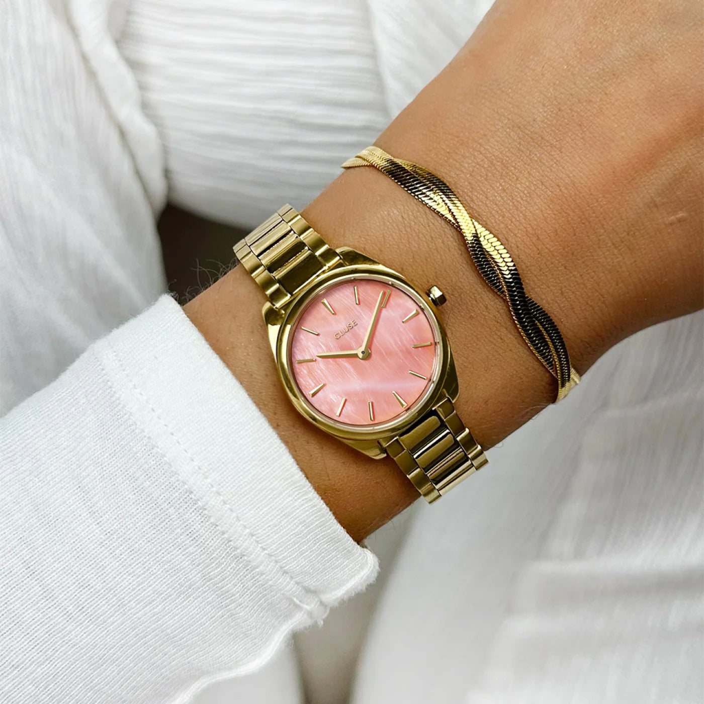 Cluse Feroce Mini Gold Rose