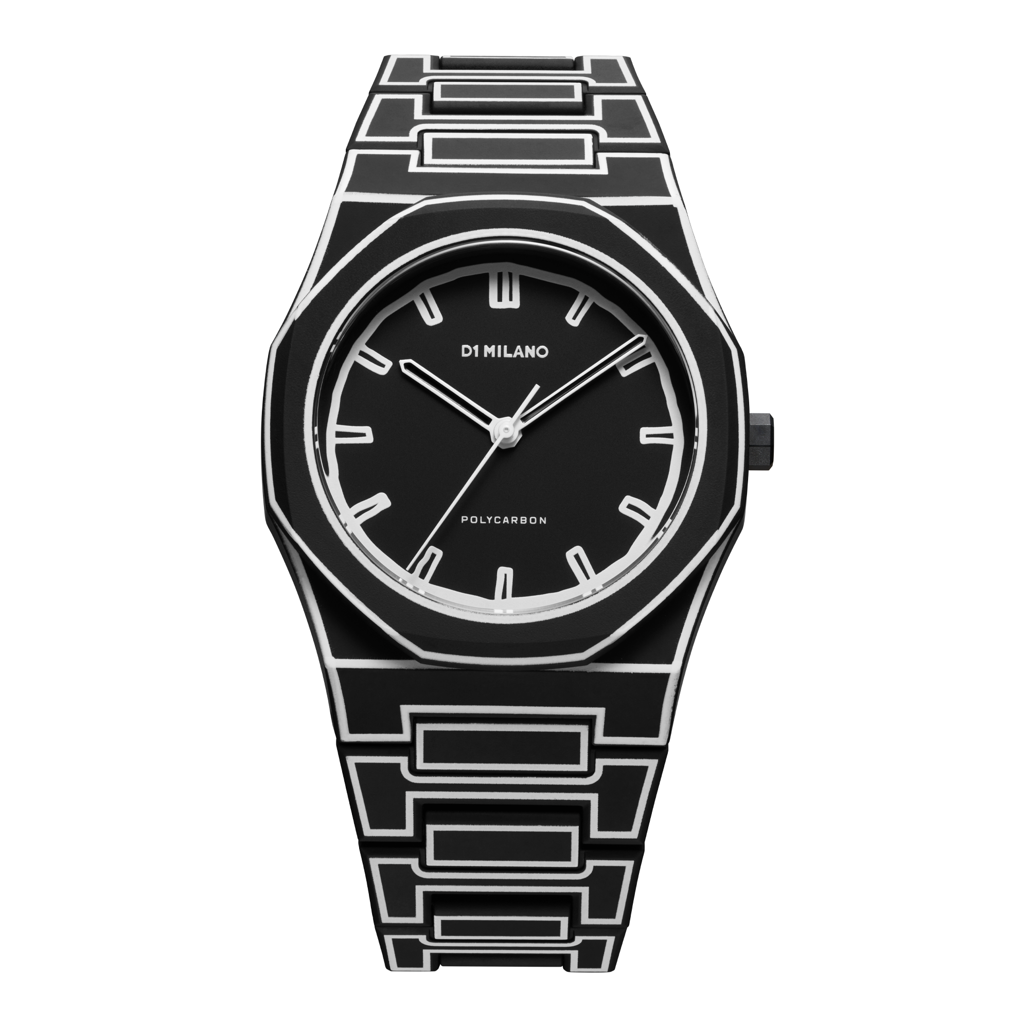 D1 Milano Polycarbon black Sketch D1-PCBJ33
