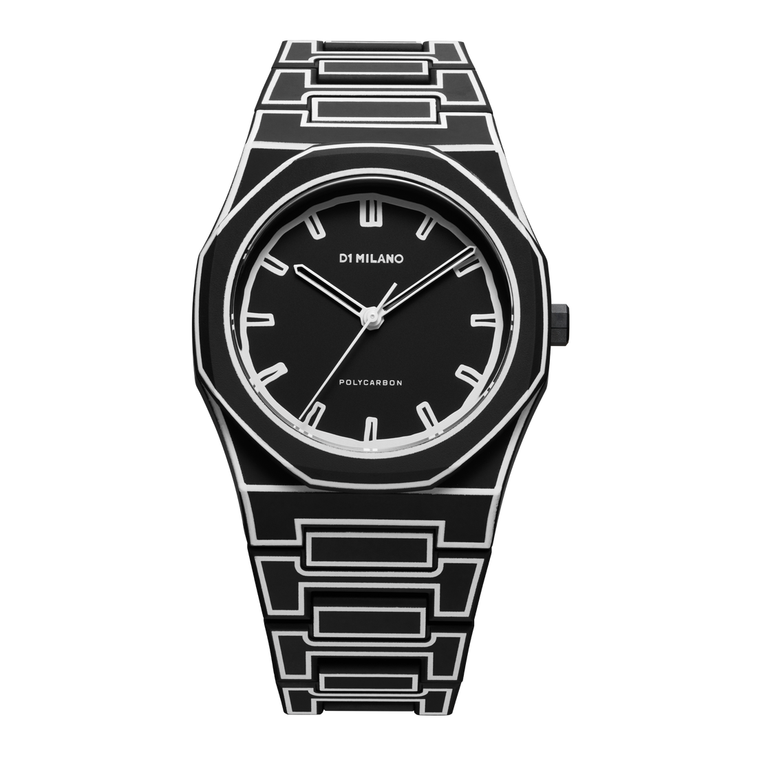 D1 Milano Polycarbon black Sketch D1-PCBJ33