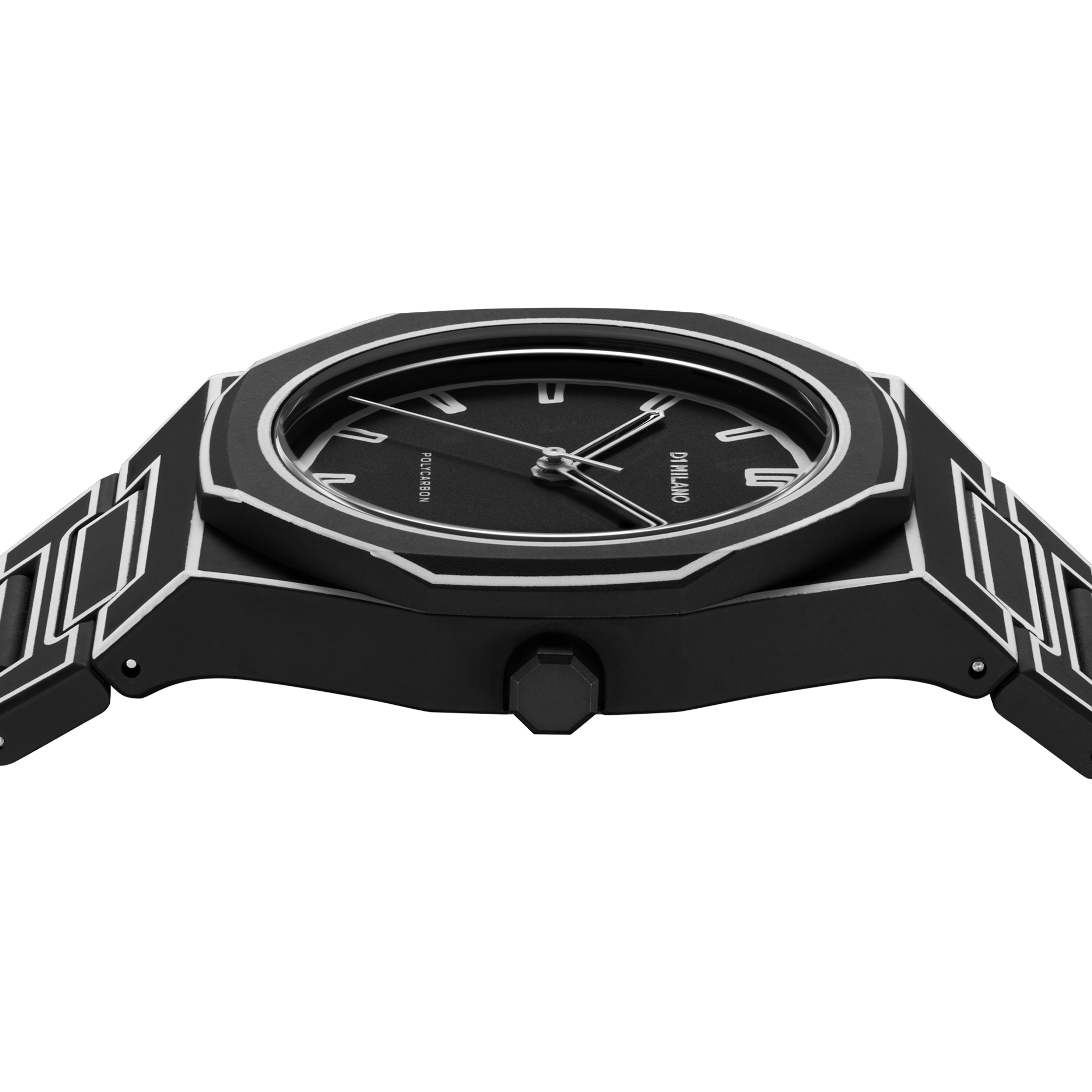 D1 Milano Polycarbon black Sketch D1-PCBJ33