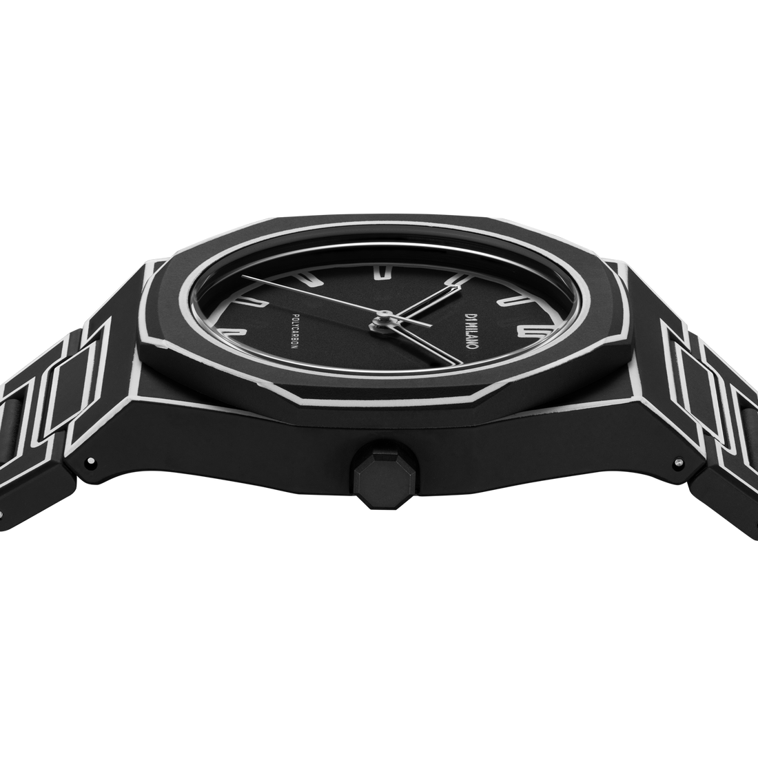 D1 Milano Polycarbon black Sketch D1-PCBJ33