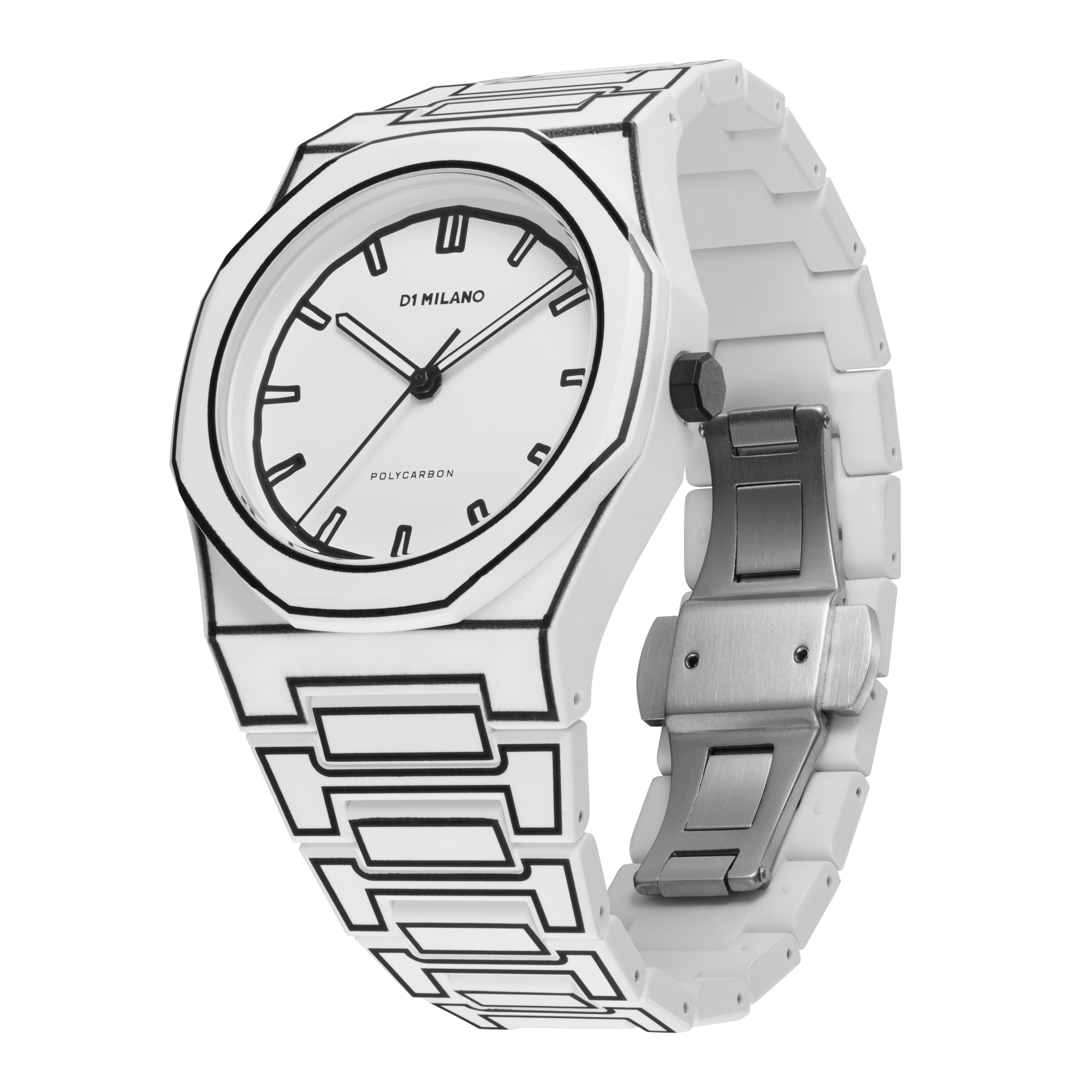 D1 Milano polycarbon white sketch D1-PCBJ34