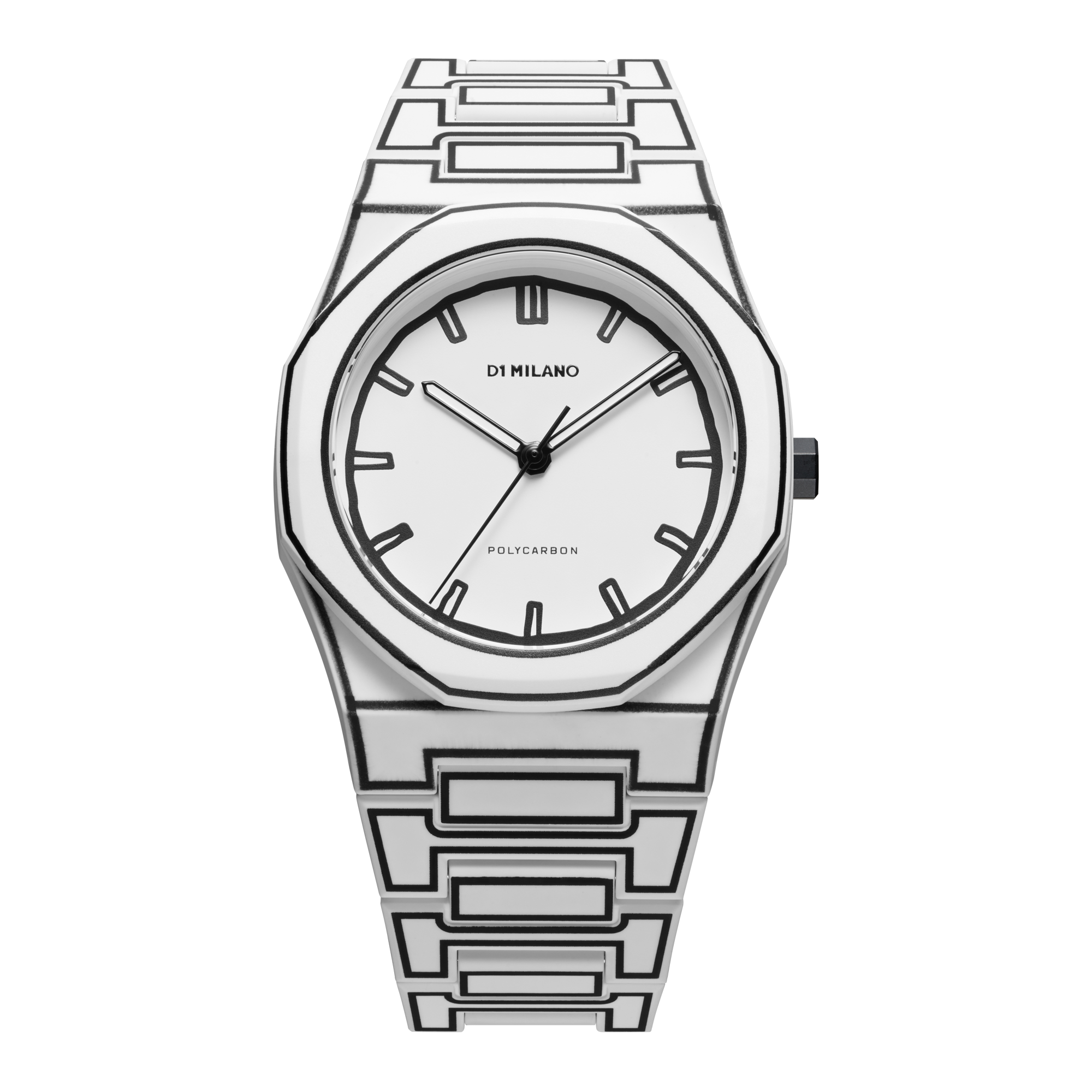 D1 Milano polycarbon white sketch D1-PCBJ34
