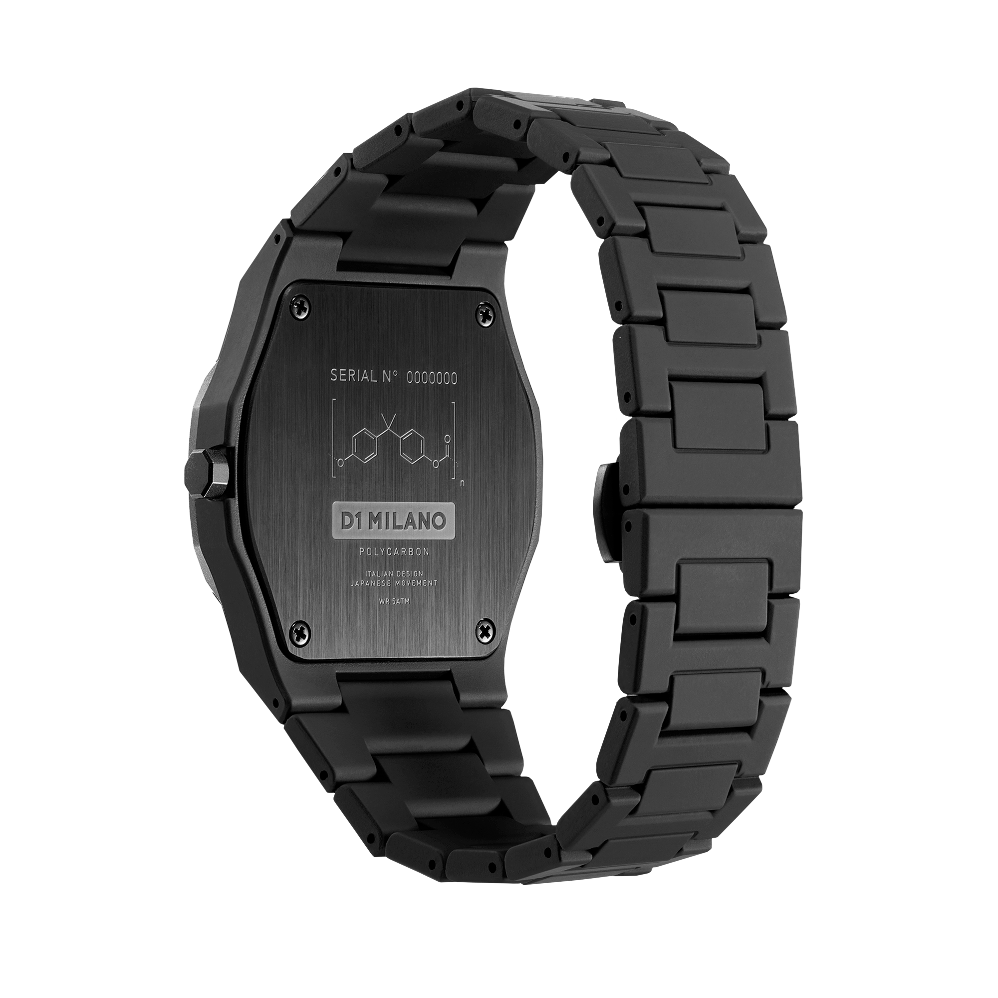 D1 Milano polycarbon 40mm space gray D1-PCBJ13