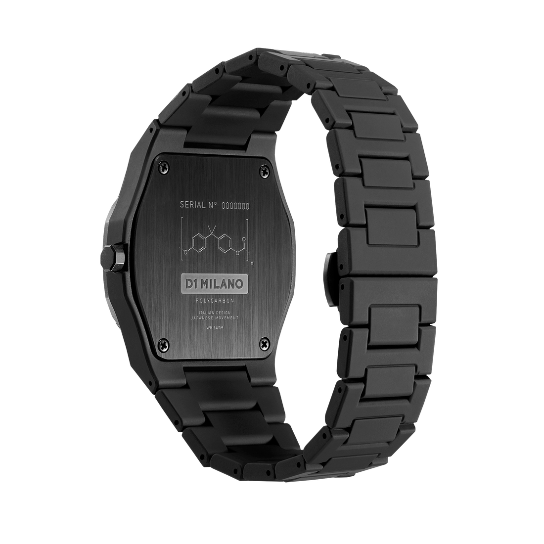 D1 Milano polycarbon 40mm space gray D1-PCBJ13