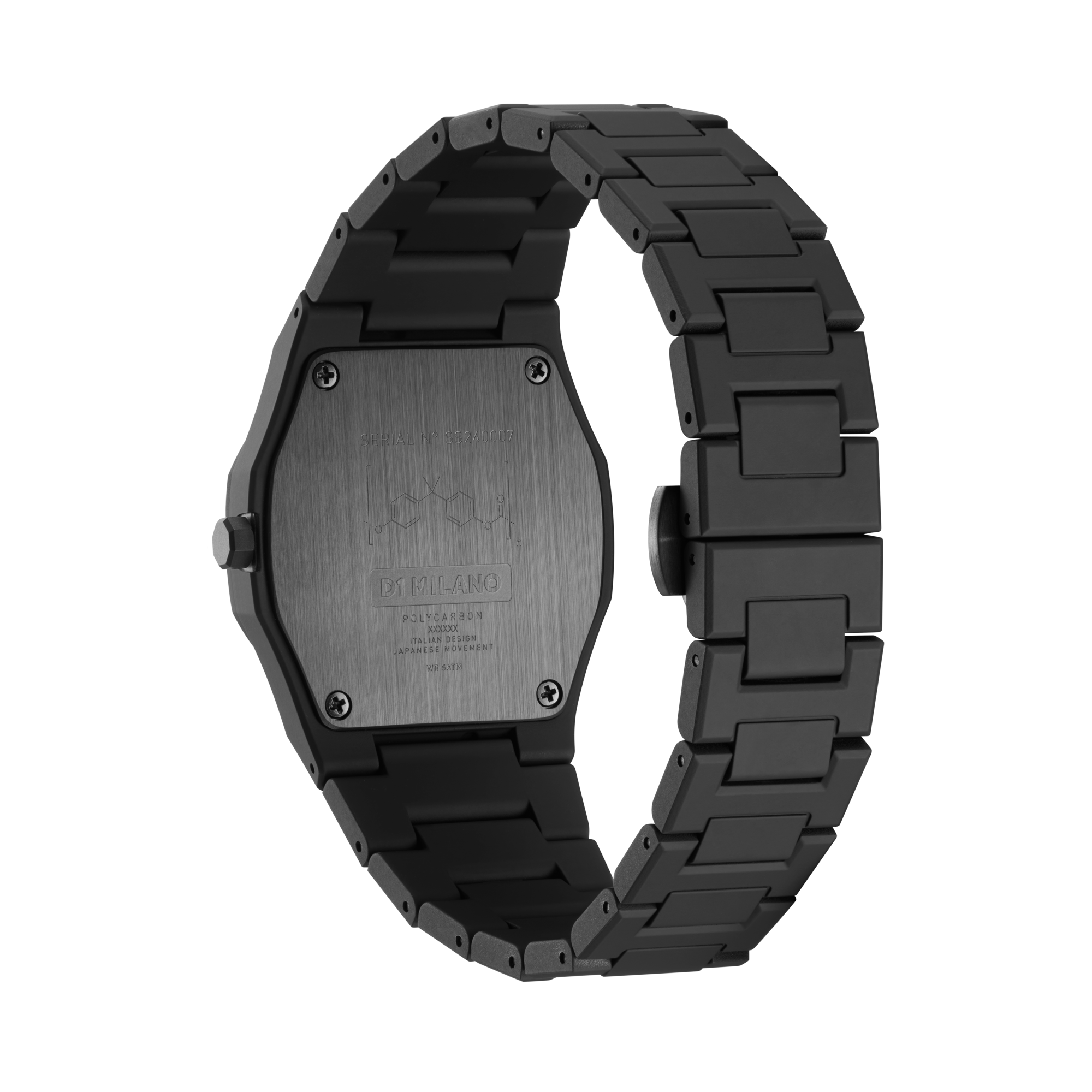 D1 Milano polycarbon 37mm nero D1-PCBU01