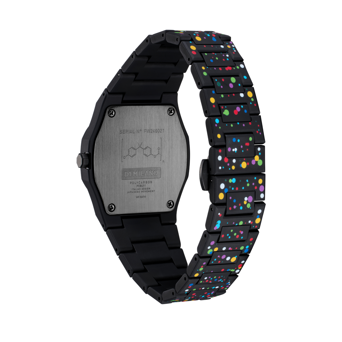 D1 Milano polycarbon dot black D1-PCBU11