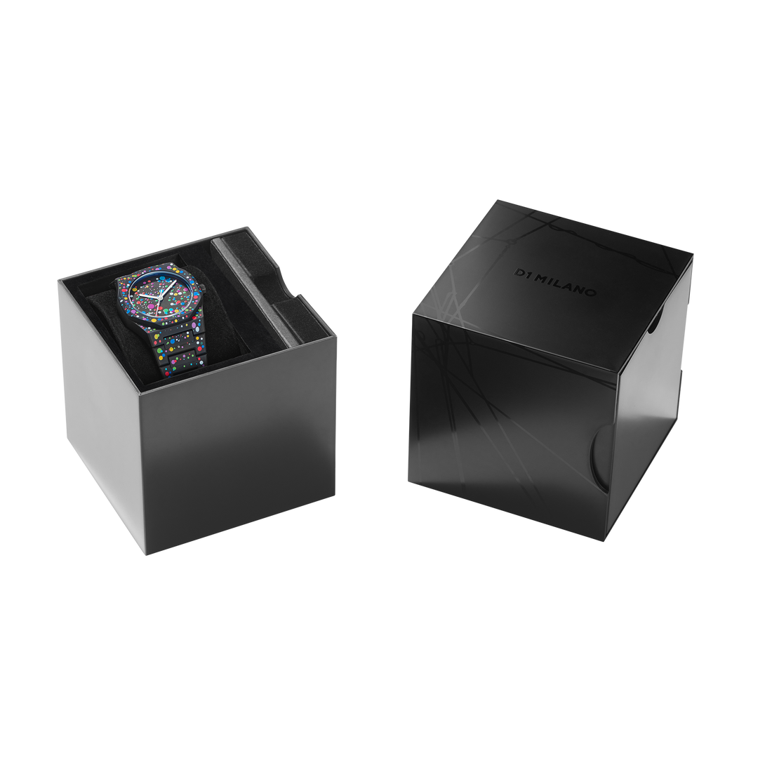 D1 Milano polycarbon dot black D1-PCBU11