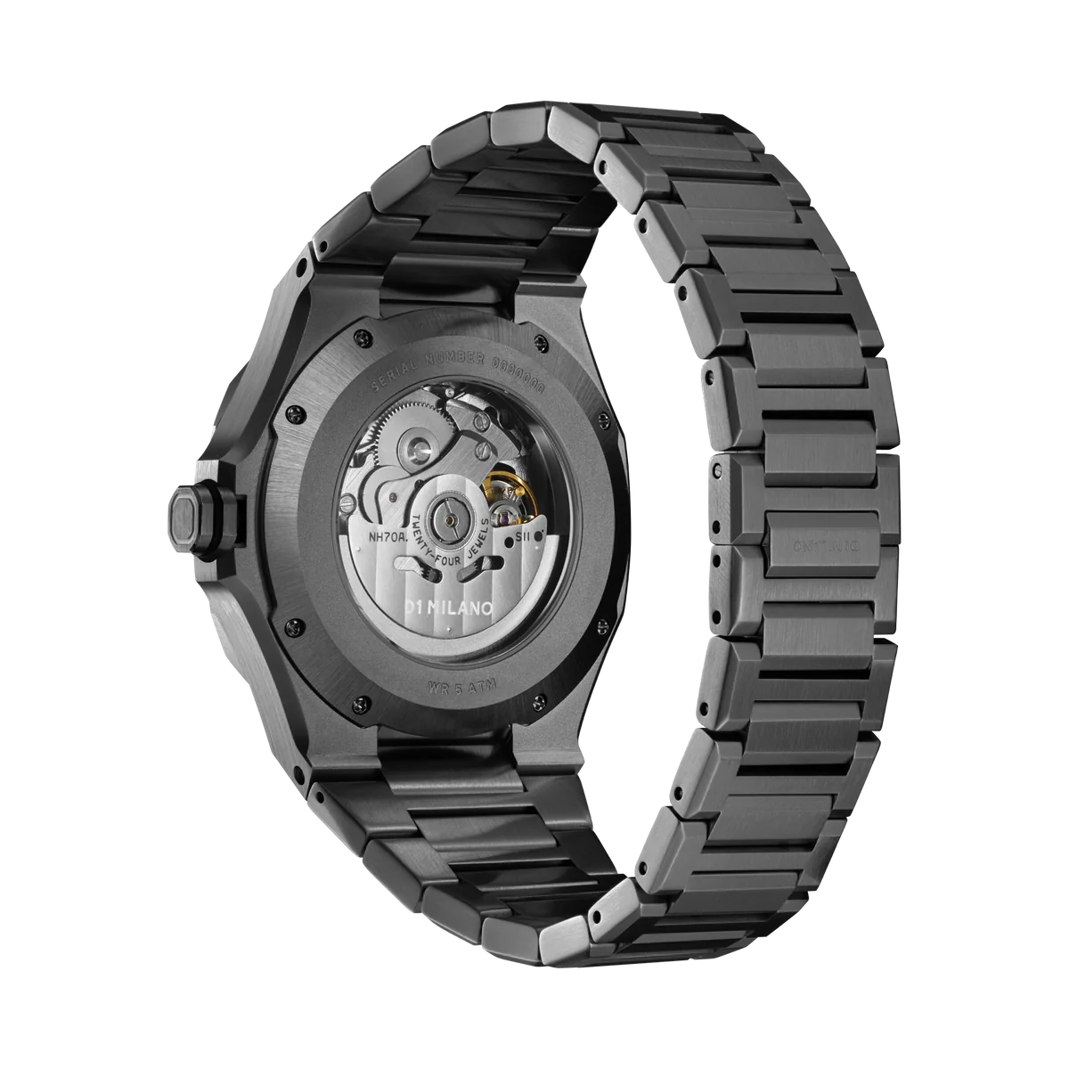 D1-Milano Skeleton Gun Metal