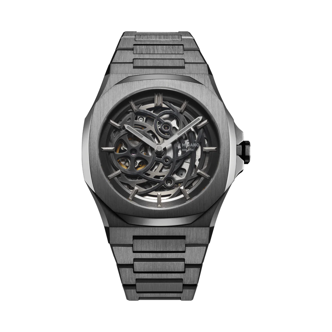 D1-Milano Skeleton Gun Metal