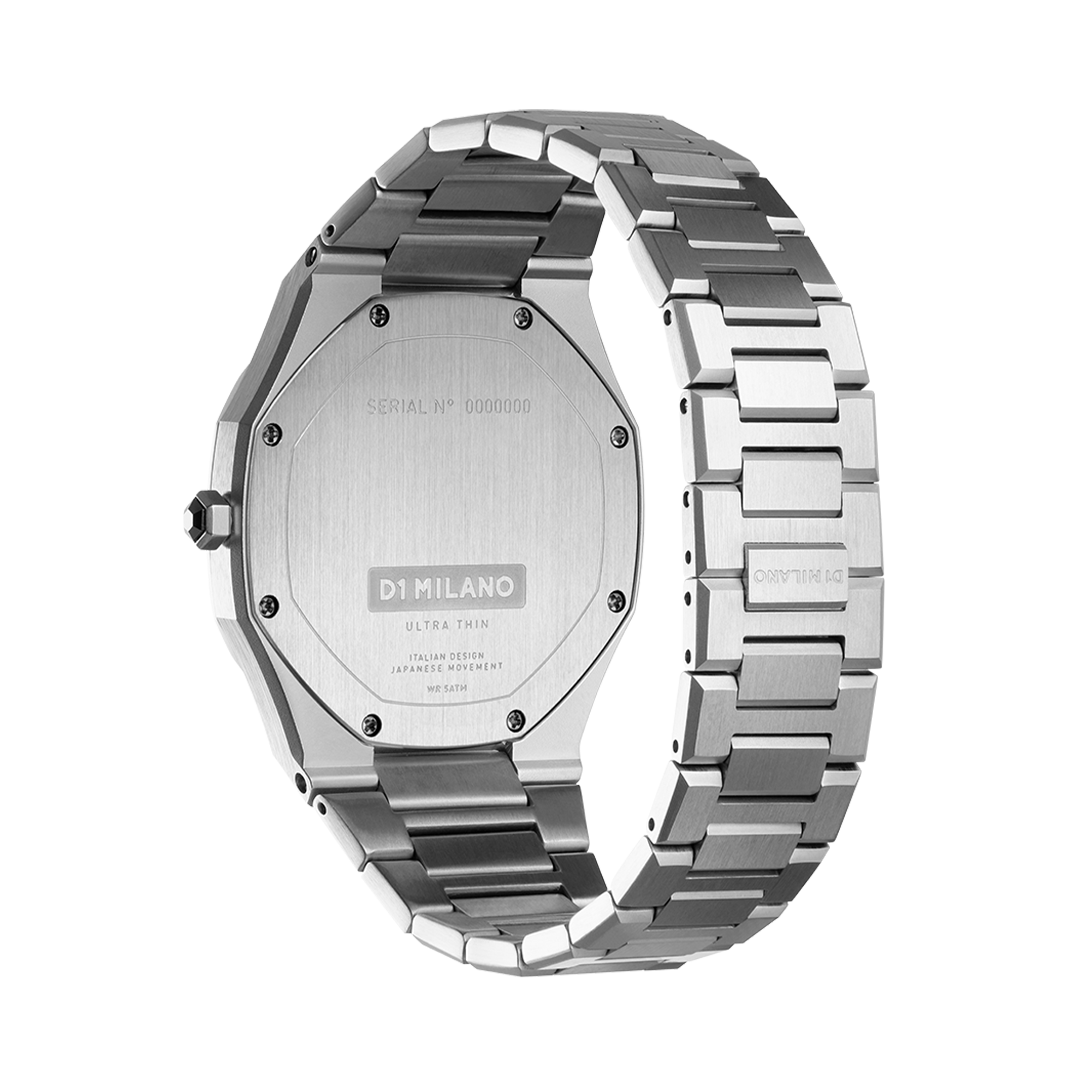 D1 Milano ultra thin 40mm silver D1-UTBJ14