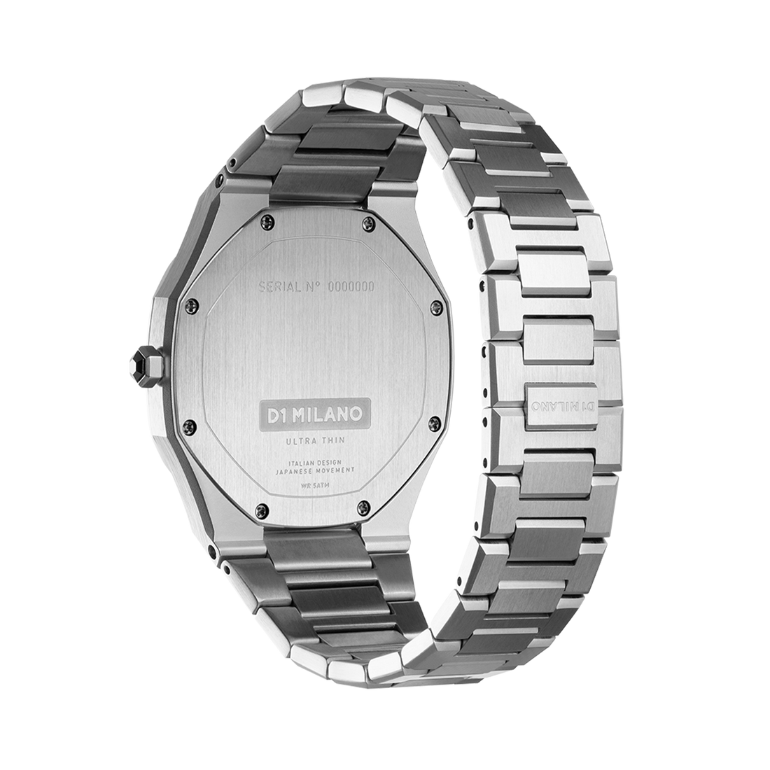 D1 Milano ultra thin 40mm silver D1-UTBJ14