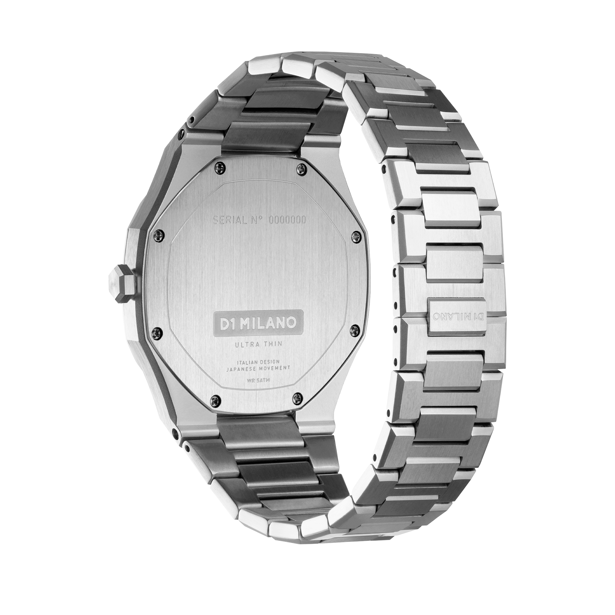 D1 Milano ultra thin light blue 38mm D1-UTBU08