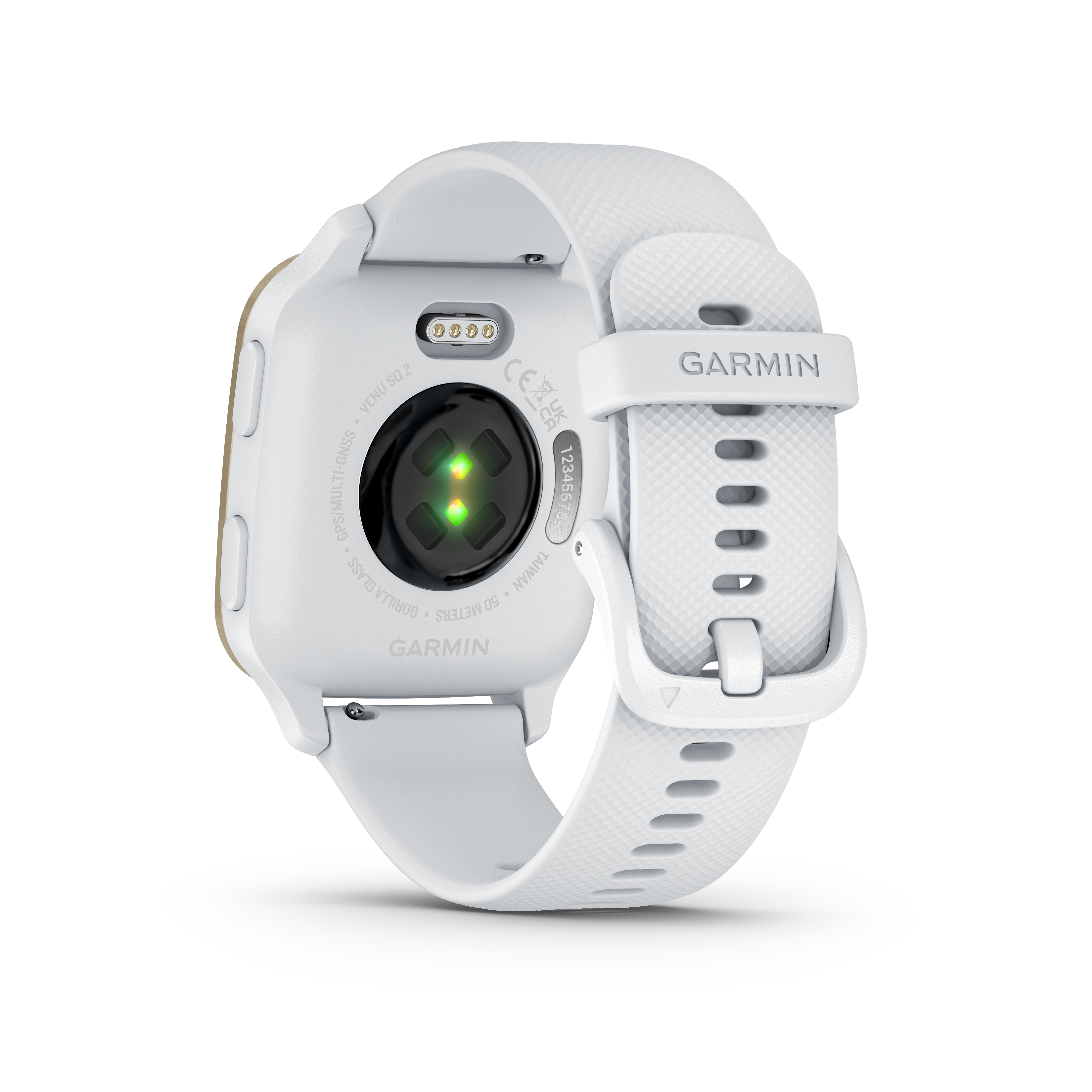 Garmin Venu sq2 bianco e rosa