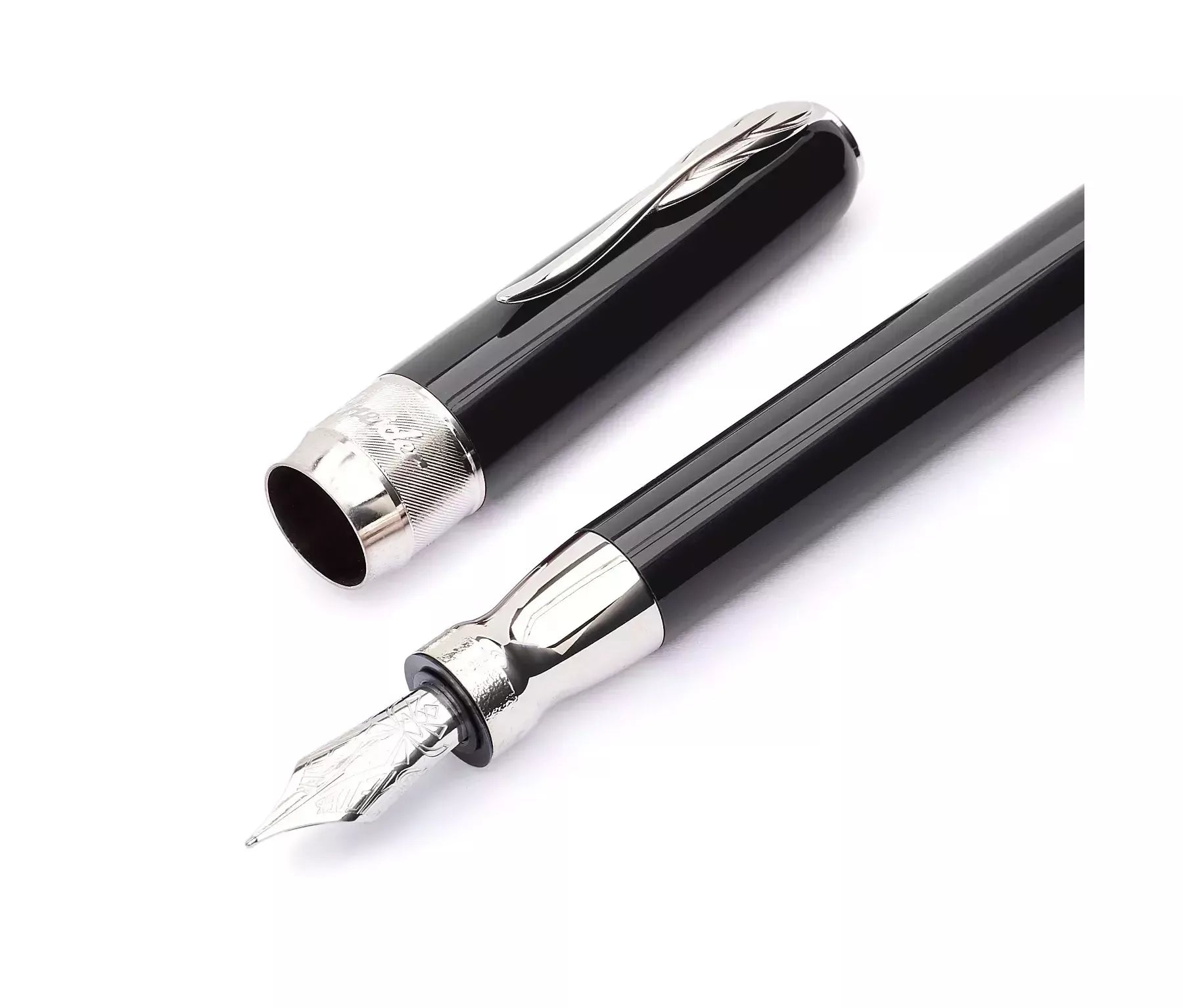 Pineider Penna Clasic Stilografica Palladio Nero