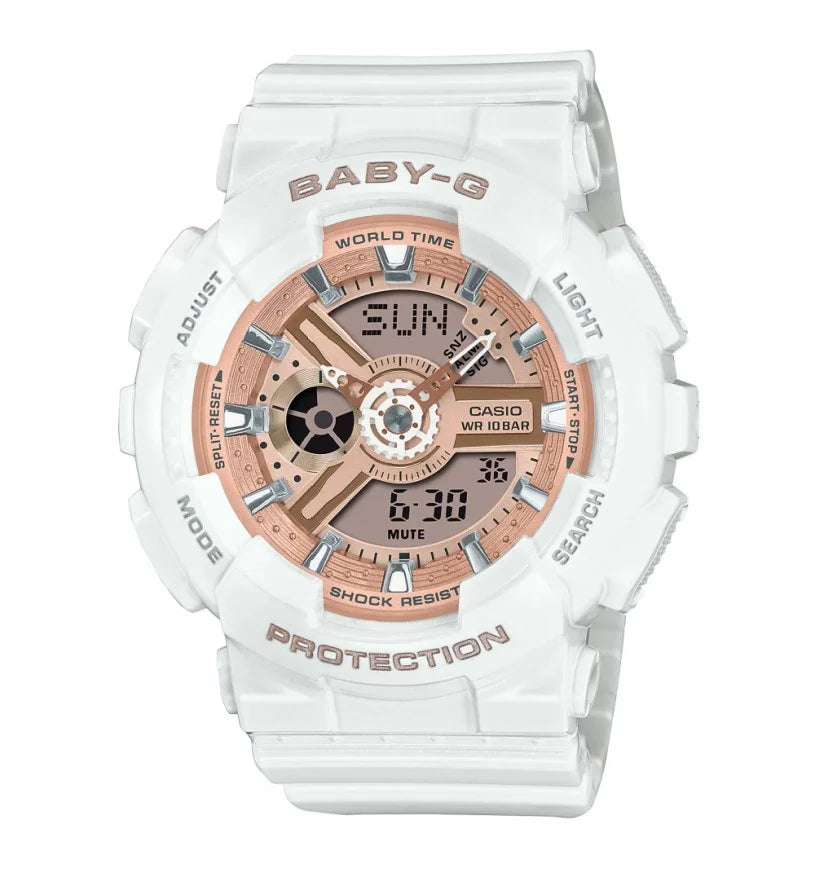 G-Shock Baby-g biano e rosa