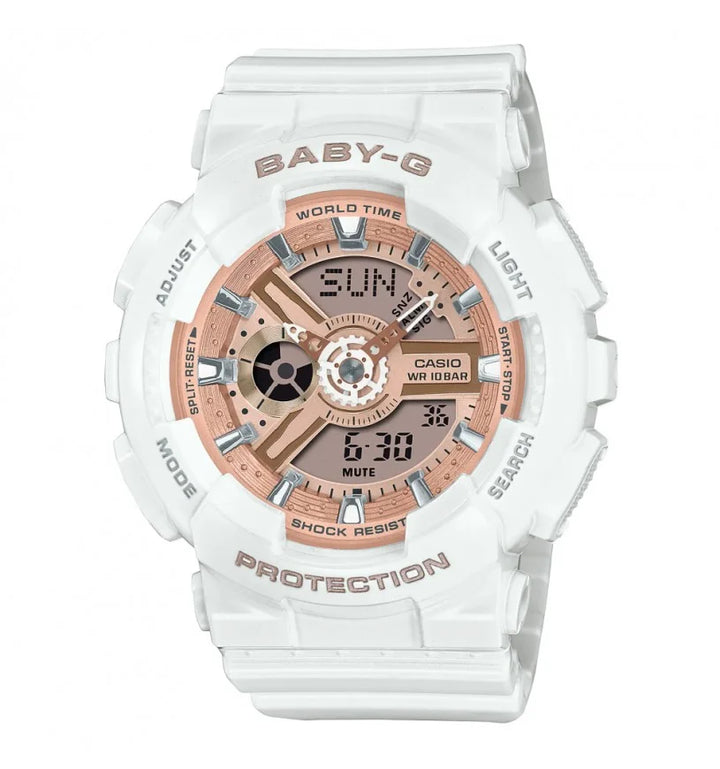 G-Shock Baby-g biano e rosa