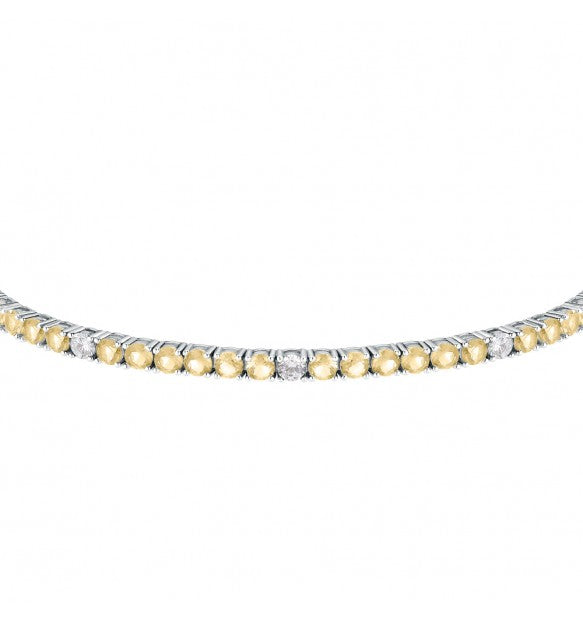 Bracciale Tennis Morellato Tesori giallo
