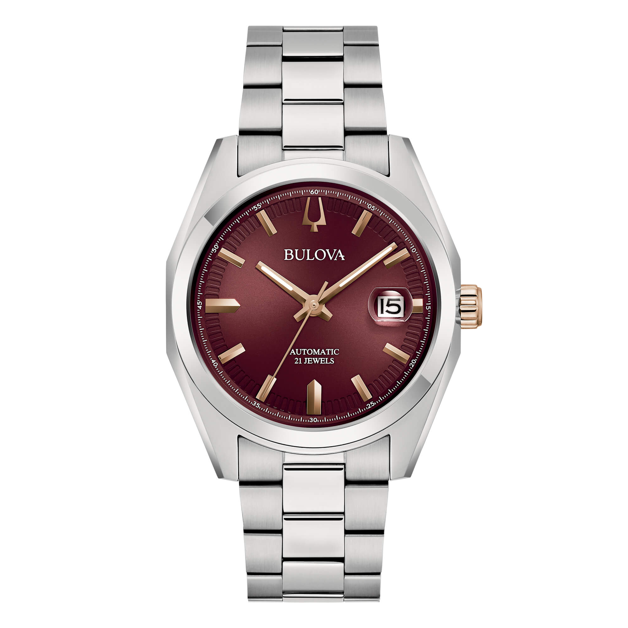 Bulova Surveyor Automatic rosso