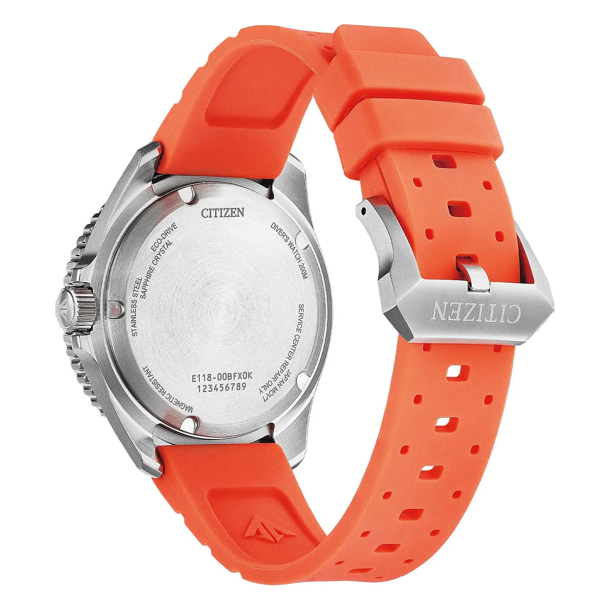 Citizen Promaster Diver Arancione e Nero
