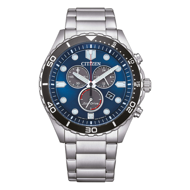 Citizen Sprt chrono eco-drive blu