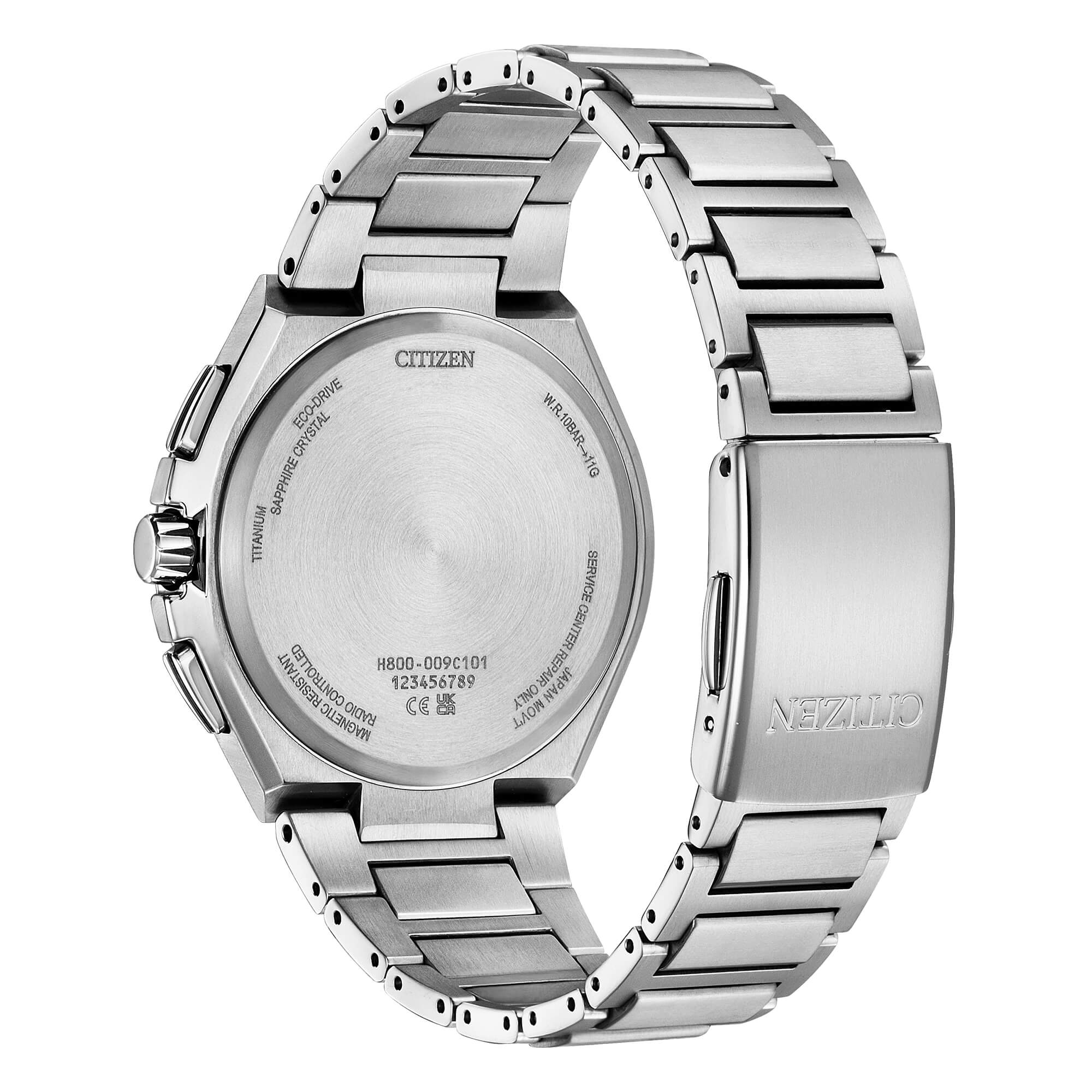 Citizen AT8 Radiocontrollato Super titanio eco-drive azzurro