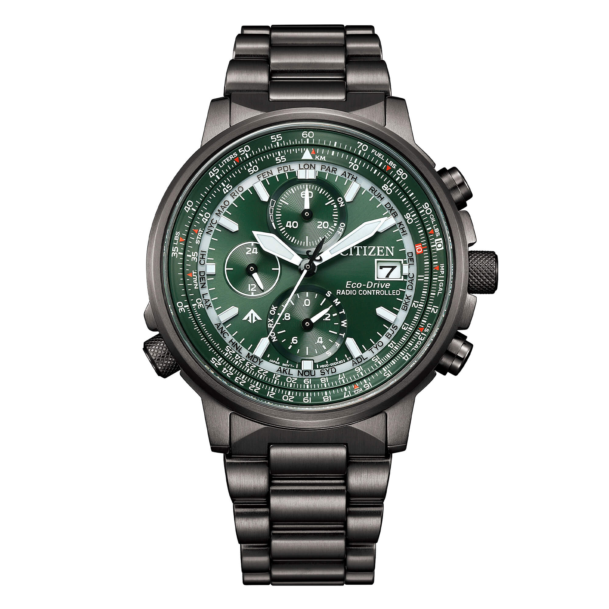 Citizen Crono Pilot Acciaio 41mm