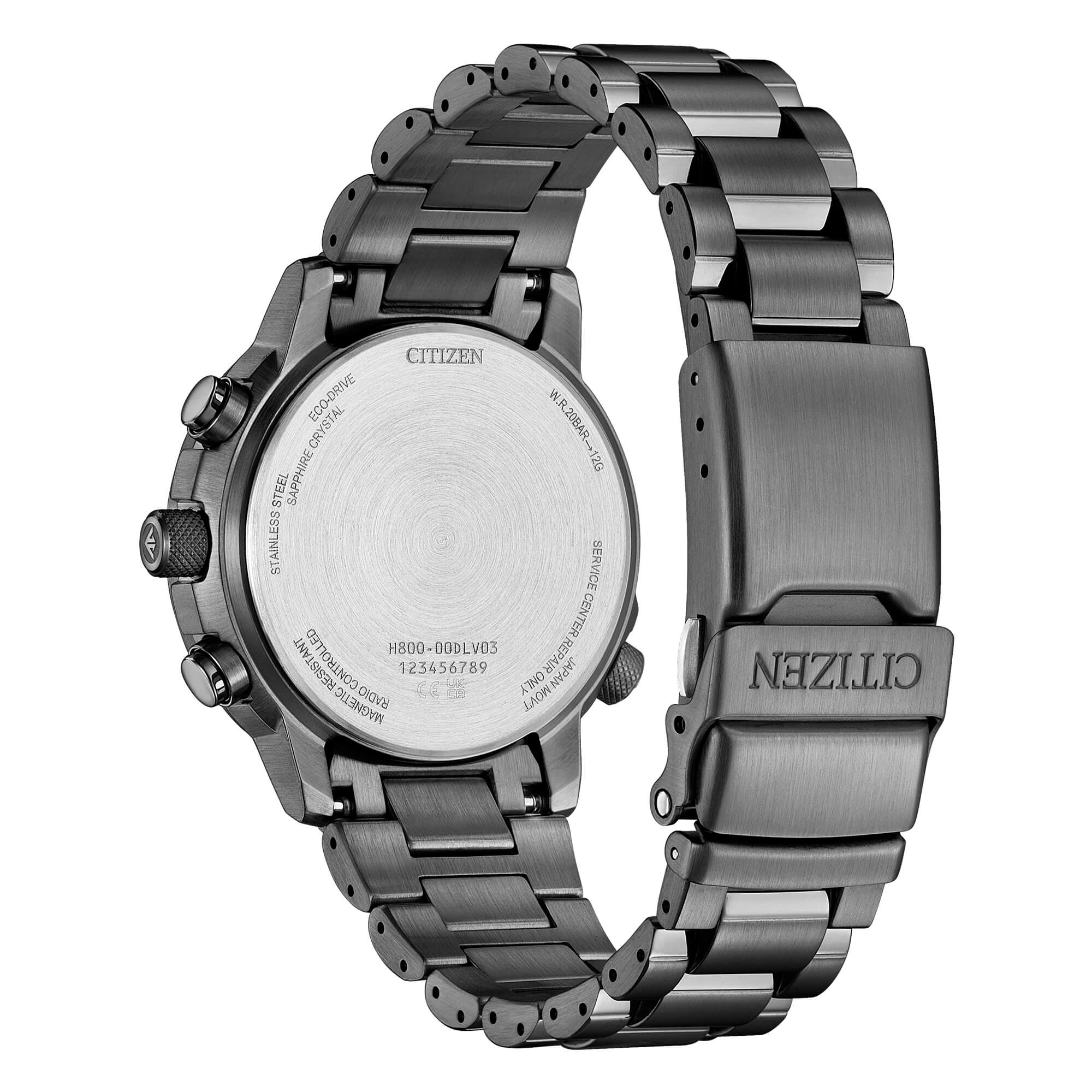 Citizen Crono Pilot Acciaio 41mm