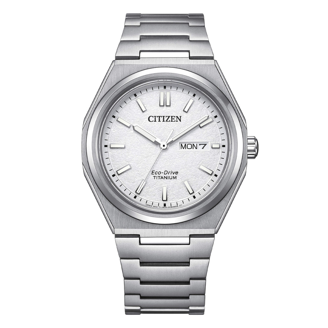 Citizen Super titanio eco-drive bianco