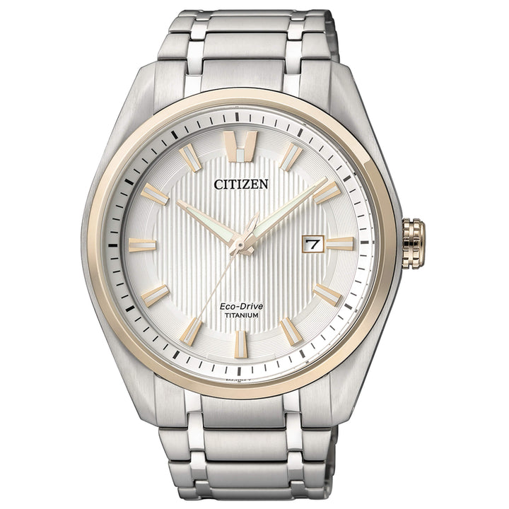 Citizen Super titanio eco-drive bianco