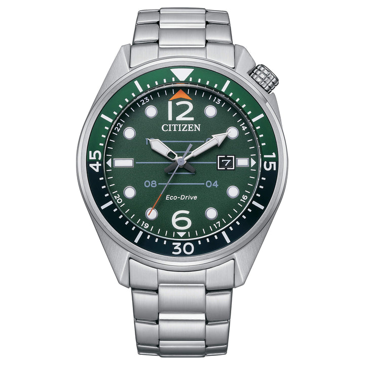 Citizen Seaplane eco-drive verde