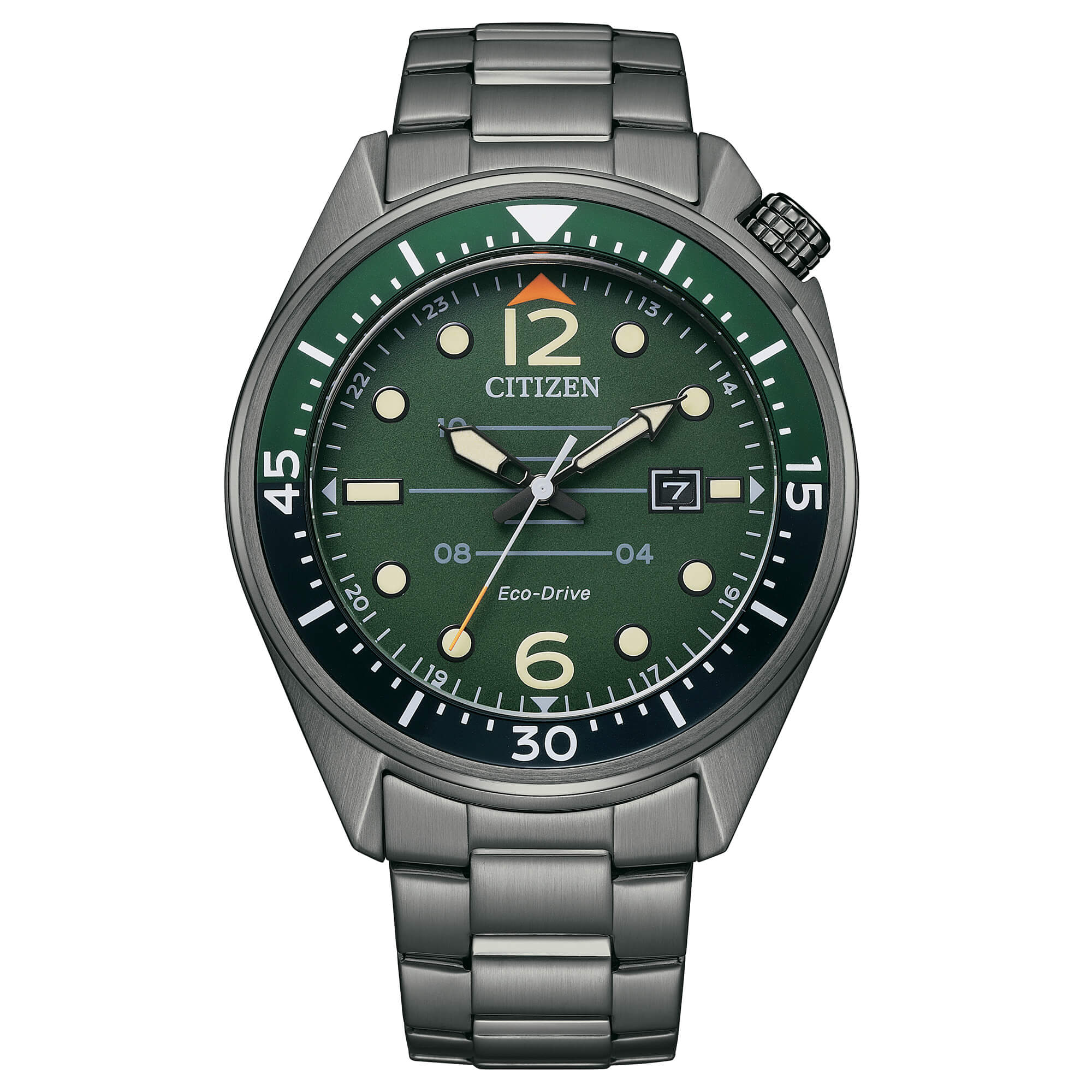 Citizen Seaplane eco-drive antracite e verde