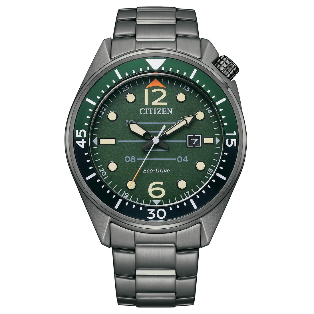 Citizen Seaplane eco-drive antracite e verde