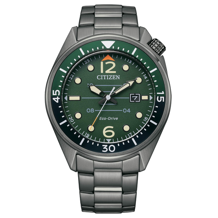 Citizen Seaplane eco-drive antracite e verde